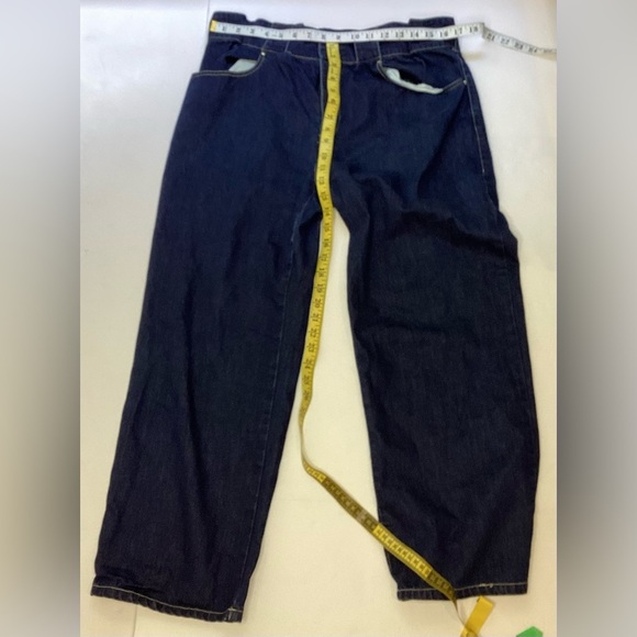 Current Air Women's High Rise Blue Jeans Relaxed Fit LG - Picture 4 of 8